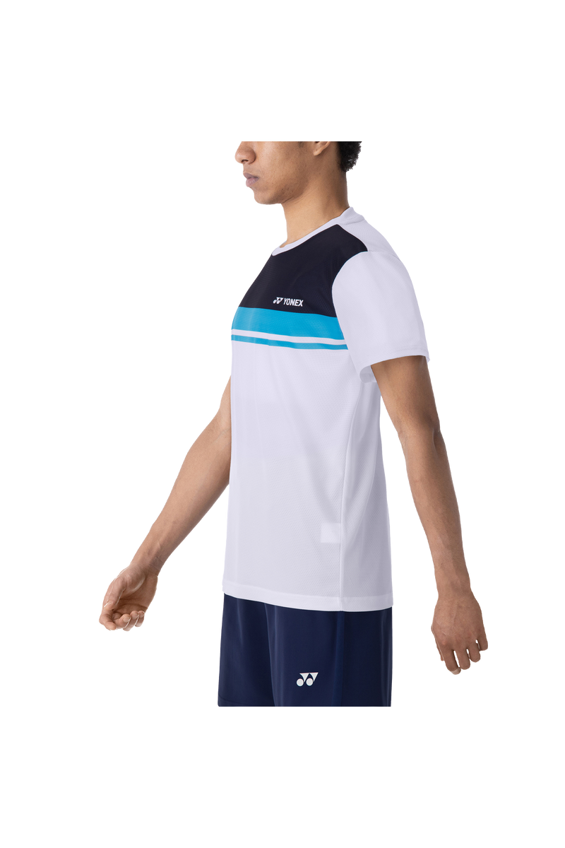 hun Land van staatsburgerschap Niet essentieel Yonex 2023 Badminton T-Shirt - 16637[White] | Badminton Corner