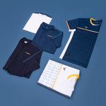 Victor 55th Anniversary Edition S-5502B Polo Shirt (Blue) - Badminton Corner