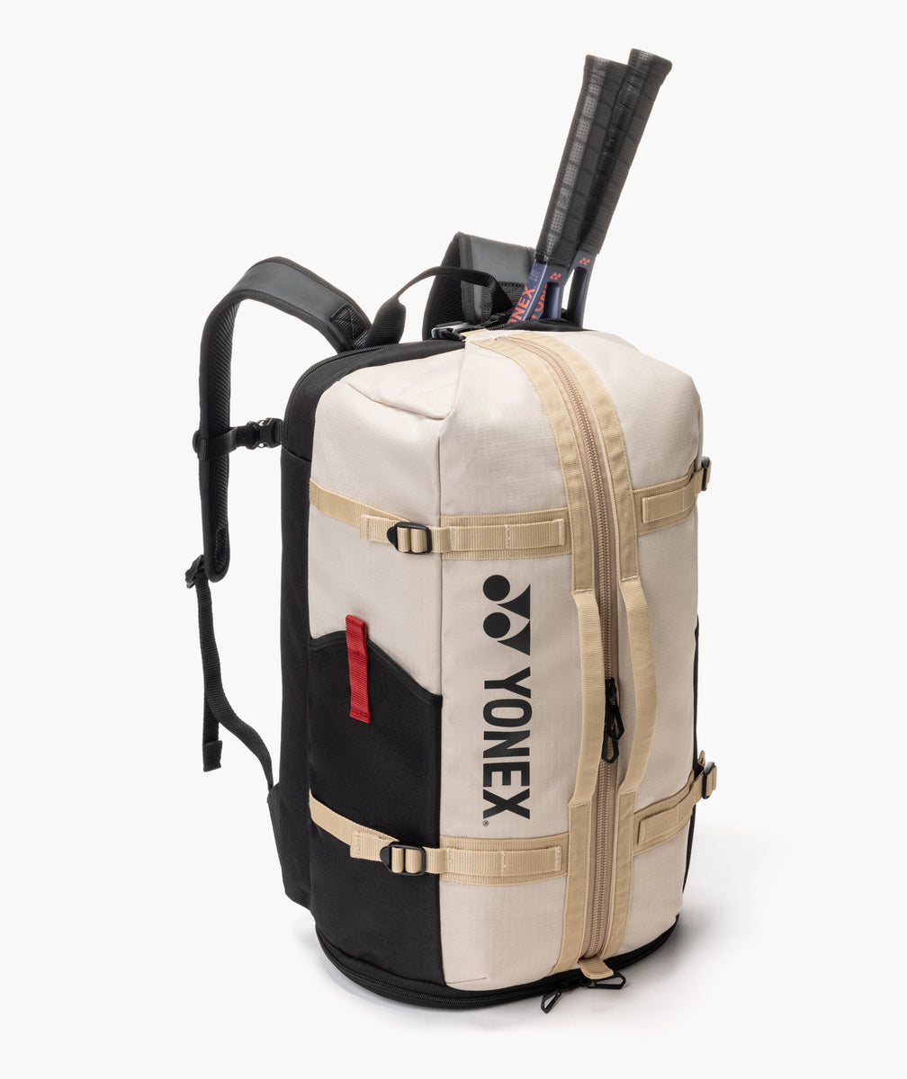 Yonex Gearlogic Backpack (Beige) | Badminton Corner