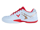 Victor A950LTD AD Badminton Shoes(White/Red) - Badminton Corner