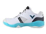 Victor P9200II AU Badminton Shoes(White/Blue) - Badminton Corner