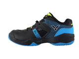 Victor P9200II C Badminton Shoes (Black/Blue) - Badminton Corner