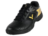 Victor P9200TD CX Badminton Shoes(Black/Gold) - Badminton Corner