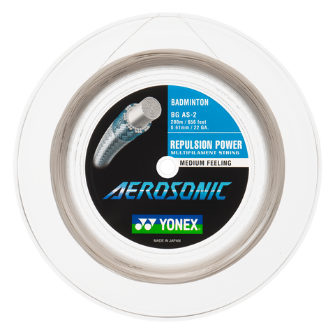 Yonex Aerosonic - 200m Badminton String Reel [White] - Badminton Corner