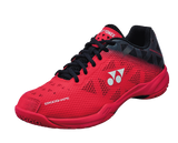 Yonex Power Cushion 50 Unisex Shoe(Red/Black) - Badminton Corner