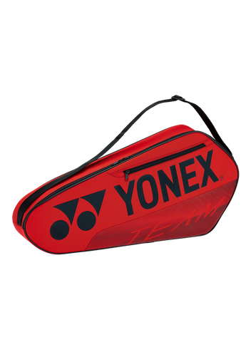 Yonex Team Racquet Bag [3PCS]- BA42123EX (RED) - Badminton Corner