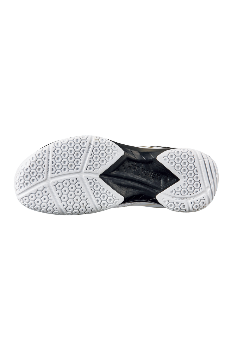 Yonex Power Cushion 39 Wide(White/Gold) | Badminton Corner