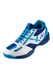 Yonex Power Cushion 39 Unisex Shoe(White/Blue) - Badminton Corner