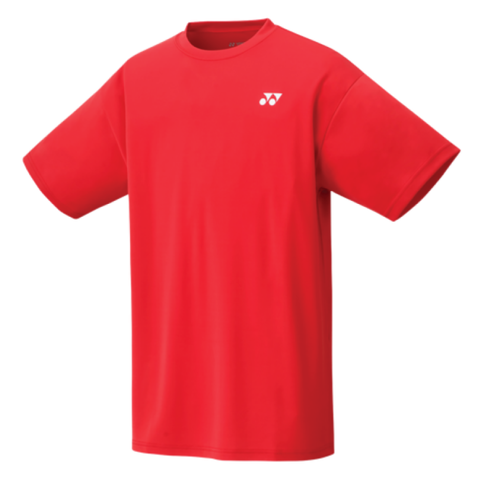 YONEX シャツ VERYCOOL レッド Mサイズ Yonex Men's Crew Neck T-Shirt - YM0023EX [Red] | Badminton Corner