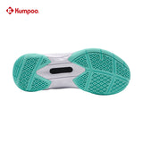 Kumpoo KH-J08 Badminton Shoe (White/Green) - Badminton Corner