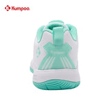 Kumpoo KH-J08 Badminton Shoe (White/Green) - Badminton Corner