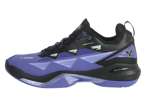 Victor C90NLite JC Badminton Shoes (Black Purple)