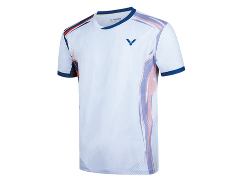 Victor Unisex Game T-Shirt- T-50023A [White]