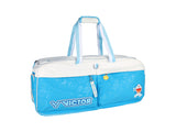 VICTOR Doraemon Rectangular Racket Bag [White / Hawaiian Blue]