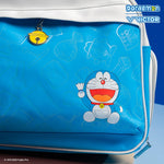 VICTOR Doraemon Rectangular Racket Bag [White / Hawaiian Blue]