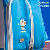 VICTOR Doraemon Rectangular Racket Bag [White / Hawaiian Blue]