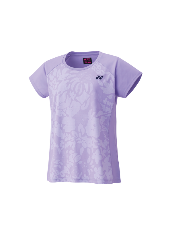 Yonex Marin/Intanon Women's Crew Neck T-Shirt - 16633[Mist Purple Yonex Marin/Intanon Women's Crew Neck T-Shirt - 16633[Mist Purple