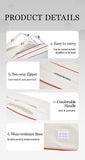 Kumpoo Badminton Bag- KB-591 [9 PK] (White/Red)