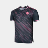 Victor Knitted Badminton T-Shirt- T-65006 C (Black)