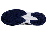 Victor A102 AB Badminton Shoes (White/Blue) - Badminton Corner