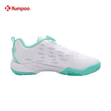 Kumpoo KH-J08 Badminton Shoe (White/Green) - Badminton Corner