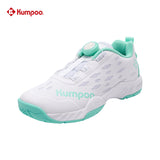 Kumpoo KH-J08 Badminton Shoe (White/Green) - Badminton Corner