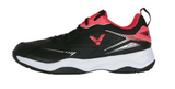 Victor A230 CD Badminton Shoes (Black Onyx/ Azalea Red)