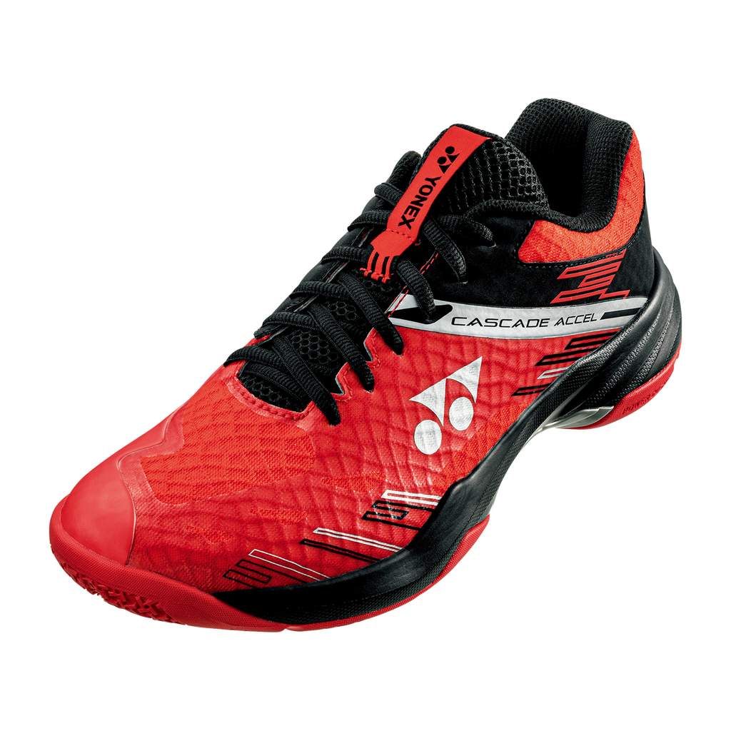 Yonex Power Cushion Cascade Accel (Black/Red) | Badminton Corner Yonex Power Cushion Cascade Accel (Black/Red) | Badminton Corner
