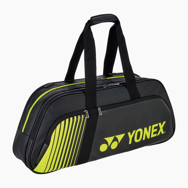 Yonex Active Tournament Bag [Black/Lime Green] | Badminton Corner