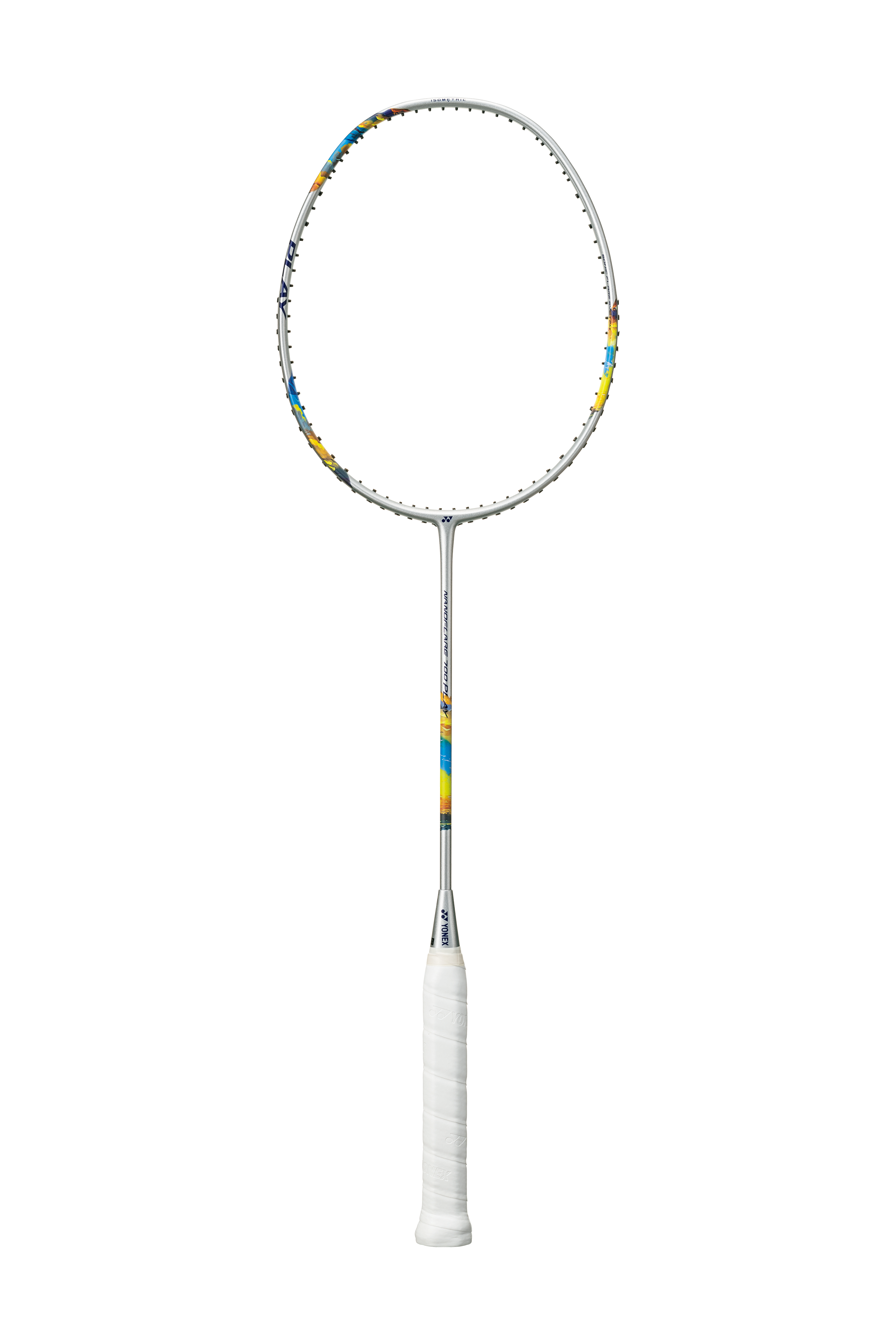 Yonex Nanoflare 700 Play [Silver/Sky Blue] Pre-strung | Badminton