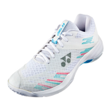 Yonex Power Cushion Cascade Accel Wide(White/Sky Blue) - Badminton Corner