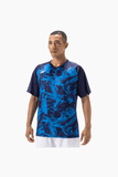 Yonex Men's Crew Neck Shirt  - YM0033EX [Navy Blue]