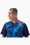 Yonex Men's Crew Neck Shirt  - YM0033EX [Navy Blue]