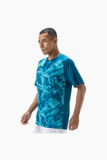 Yonex Men's Crew Neck Shirt  - YM0033EX [Blue Green]