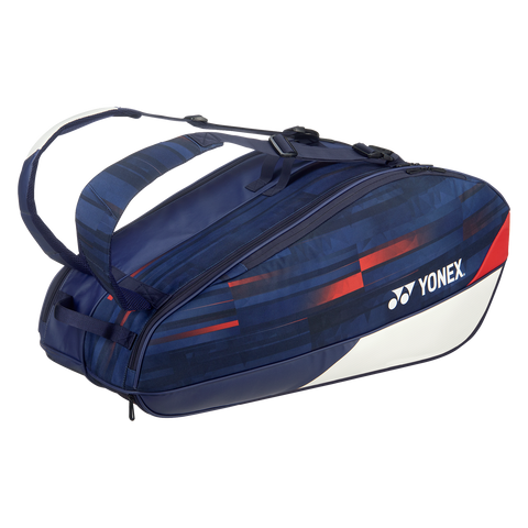 Yonex Limited Pro Racquet Bag-BA26PAEX (6 PCS) [White/Navy/Red]