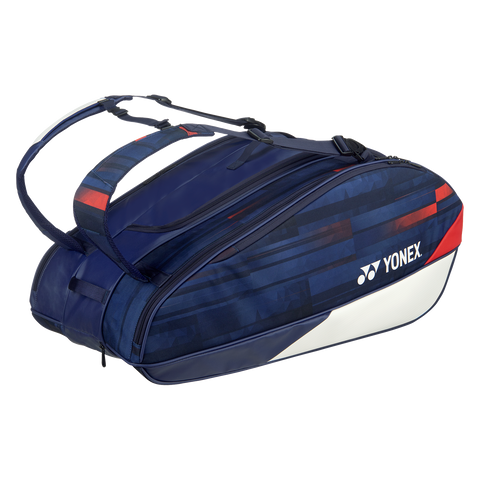 Yonex Limited Pro Racquet Bag-BA29PAEX (9 PCS) [White/Navy/Red]