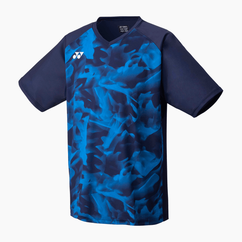 Yonex Men's Crew Neck Shirt  - YM0033EX [Navy Blue]
