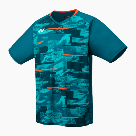 Yonex Men's Crew Neck Shirt  - YM0034EX [Blue Green]