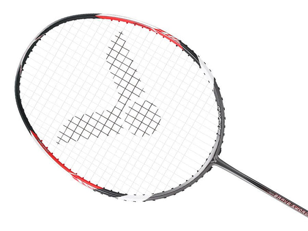 まとめ買いでお得 [Black/Red] N 12 Bravesword Victor Unstrung Corner Badminton | ラケット