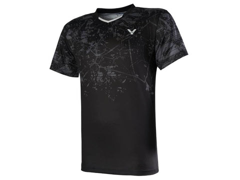 Victor T-00009 C Game T-Shirt [Black] - Badminton Corner