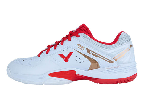 Victor A950LTD AD Badminton Shoes(White/Red) - Badminton Corner