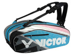 Victor BR9210 CU Racquet Bag [12 PCS] (Black/Blue) - Badminton Corner