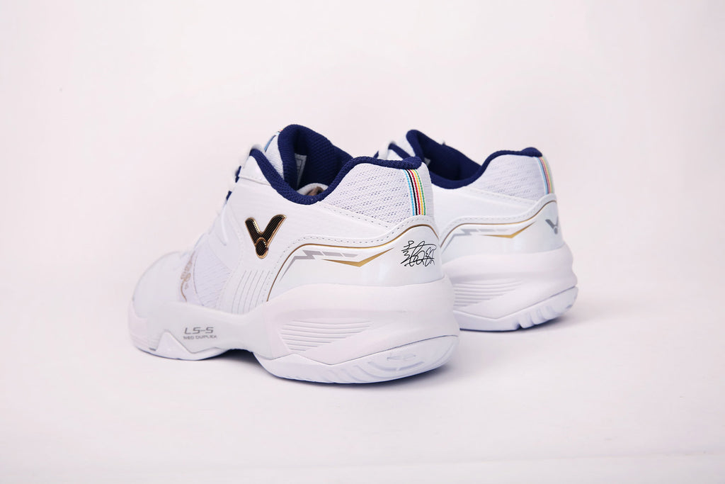 Victor P9200ll A White Gold Tai Tzu Ying badminton shoe, Men's Fashion Victor P9200ll A White Gold Tai Tzu Ying badminton shoe, Men's Fashion