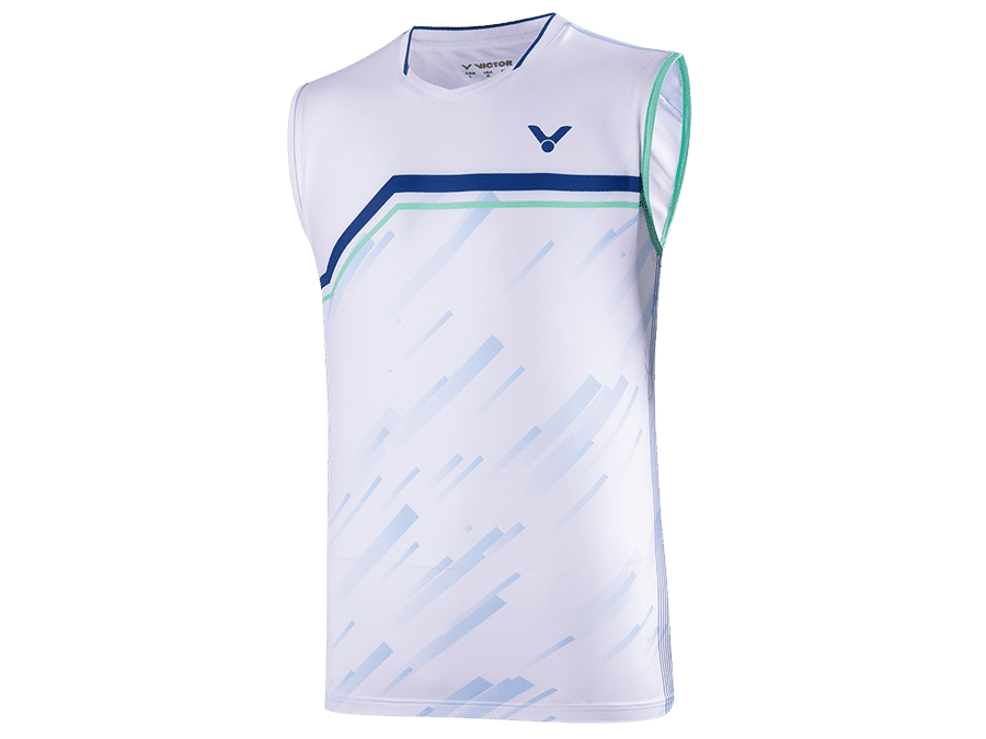 Victor T-30003 A T-Shirt [White] Badminton Corner