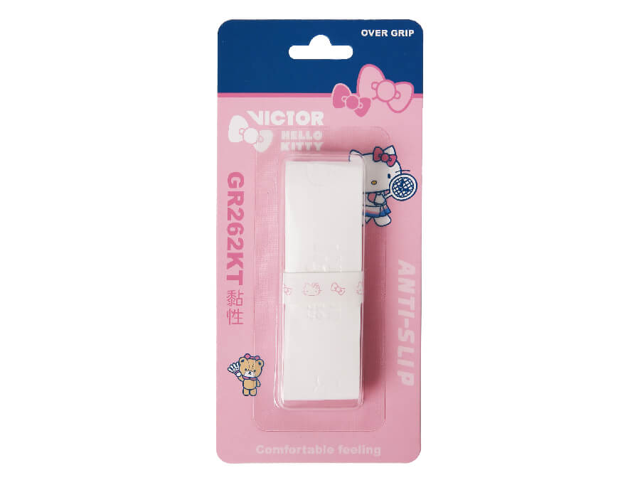 Victor x Hello Kitty GR262KT A Overgrip (White) | Badminton