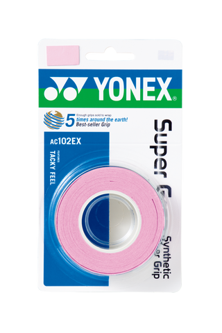 Yonex AC102EX Super Grap (French Pink) - Badminton Corner