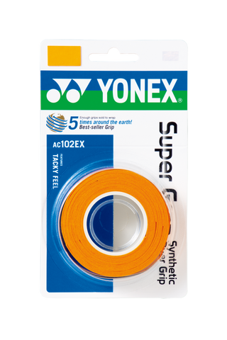 Yonex AC102EX Super Grap (Orange) - Badminton Corner