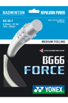 Yonex BG66 Force Badminton String [WHITE] - Badminton Corner