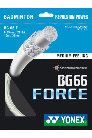 Yonex BG66 Force Badminton String [YELLOW] - Badminton Corner