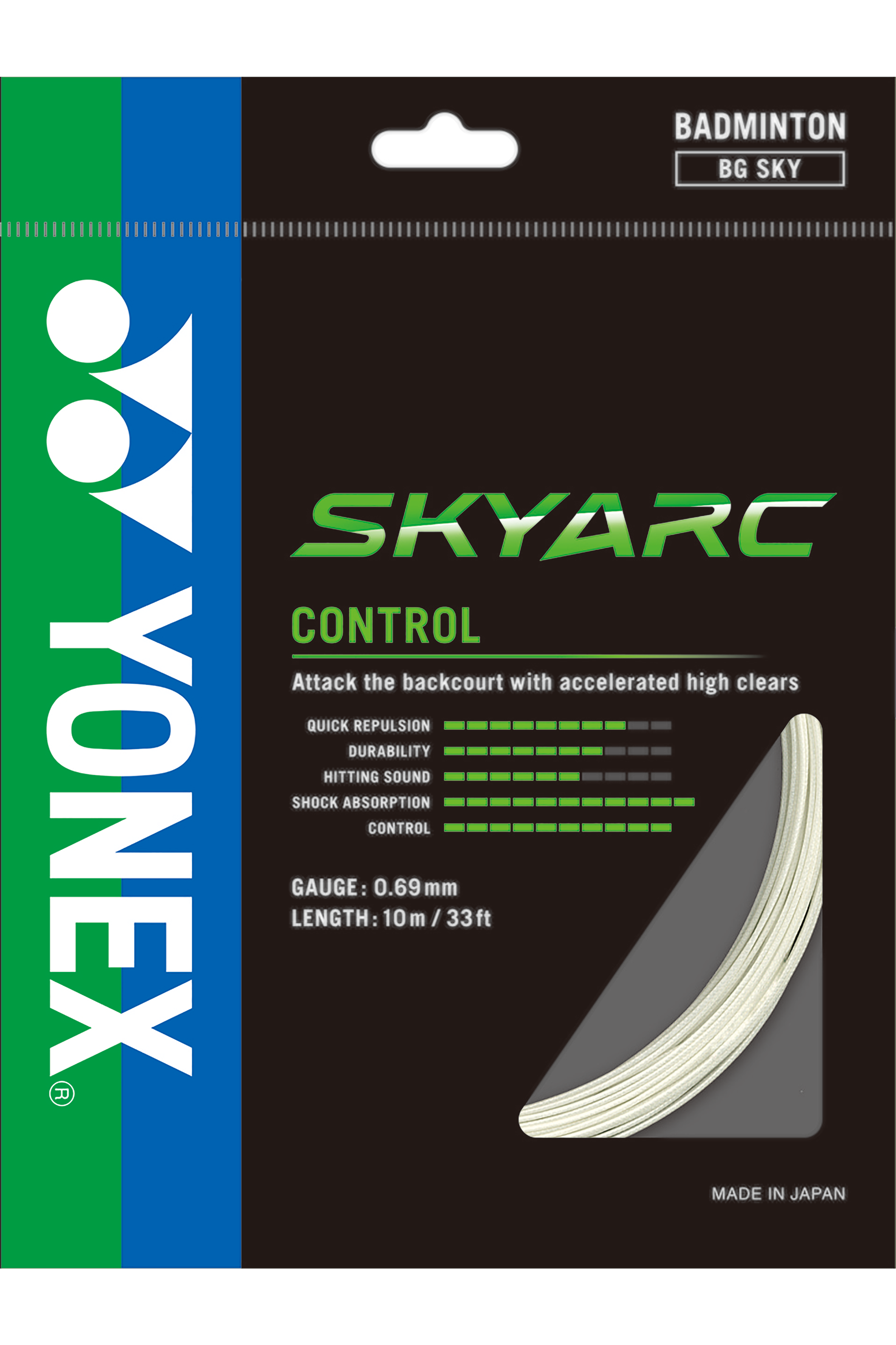 Yonex Skyarc Badminton String WHITE Badminton Corner